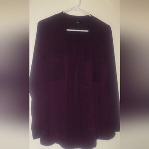 Mossimo Purple Button Up